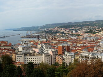 Panorama Trieste dall'alto
